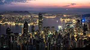 Victoria peak lookout.