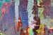 Modernes, abstraktes digitales Kunstwerk in Pastell von Art By Dominic