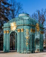 Het Sans Soucci paleis in Potsdam, Berlijn, Duitsland