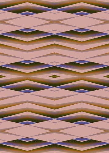 Abstracte Geometrische Vormen Warm Beige