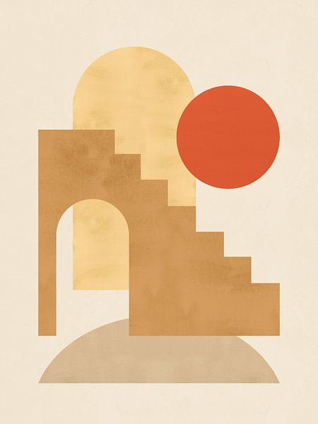 Lines and circles 8 by Vitor Costa