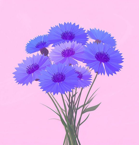 Kornblumen... von Ans Bastiaanssen