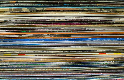 Lot de pochettes de vinyles classiques