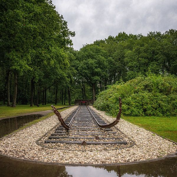 Mahnmal im Lager Westerbork von Leon Okkenburg