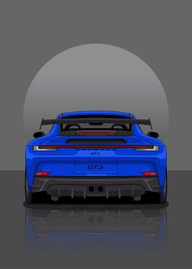 Art Car Porsche 991 GT3  Back