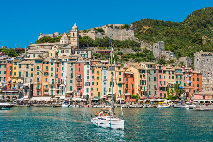Portovenere, Cinque Terre, Italie par Richard van der Woude