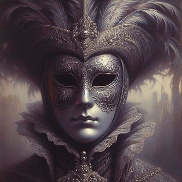 Venetian mask by Nicolette Vermeulen