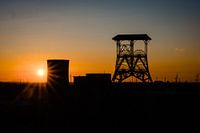 Sonnenuntergang am Schachtbock