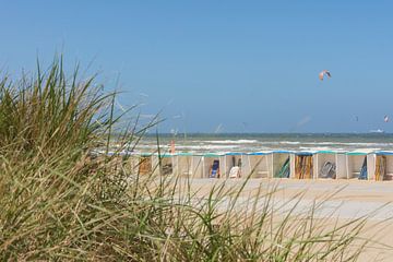 Chalets de plage des Dunes sur Charlene van Koesveld