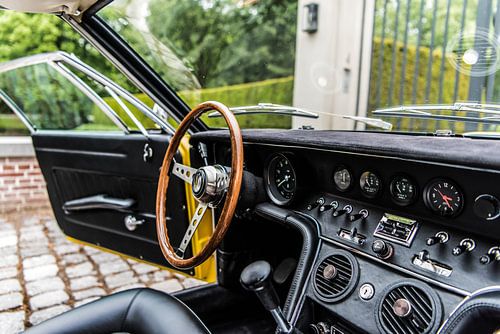 Interieur van een prachtige Maserati Ghibli