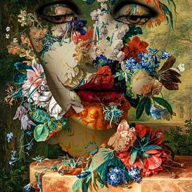 Dreaming of flowers by Gabi Hampe
