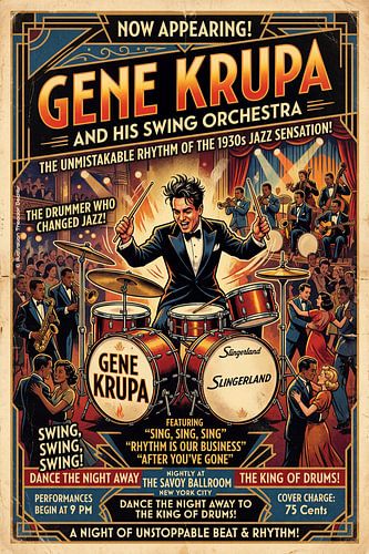 Gene Krupa, 1930