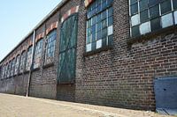 Windows and door of a warehouse