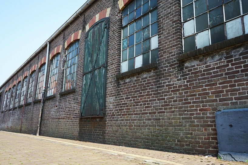Ramen en deur van een warehous van Jeffry Clemens