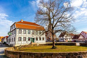 Frühlingsspaziergang durch die Kleinstadt von Breitungen - Thüringen -
