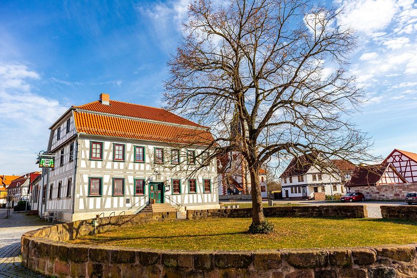 Frühlingsspaziergang durch die Kleinstadt von Breitungen - Thüringen - von Oliver Hlavaty