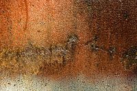 rostige Wand