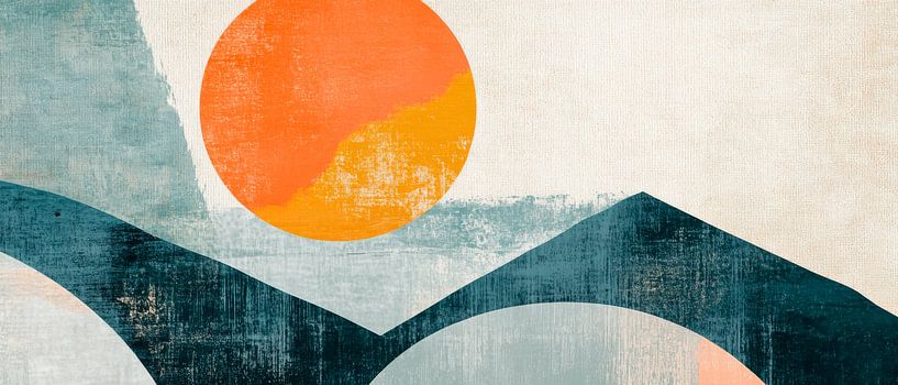 Abstract landscape by Poster Art Shop