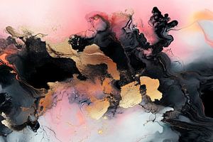 Abstracte alchemie - Obsidiaanbloei II