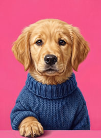 Paws & Pullovers - the Golden Retriever von Marja van den Hurk