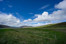 Iceland - Green landscape with no end and perfect sunny weather by adventure-photos