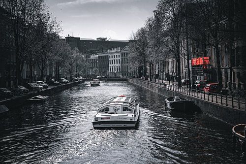 Amsterdam in the Netherlands is not just black and white