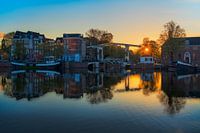 Blick auf die Walter-Süskind-Brücke in Amsterdam, 2021 - 26