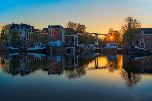 Uitzicht op de Walter Süskindbrug in Amsterdam, 2021 - 26