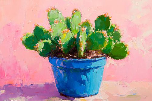 Cactus in een pot