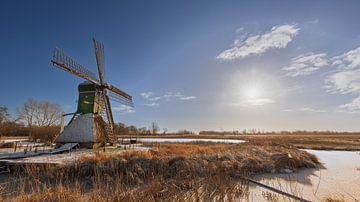 Spinnenkopmolen in de Nationaal Park Weerribben van AdJ Fotografie