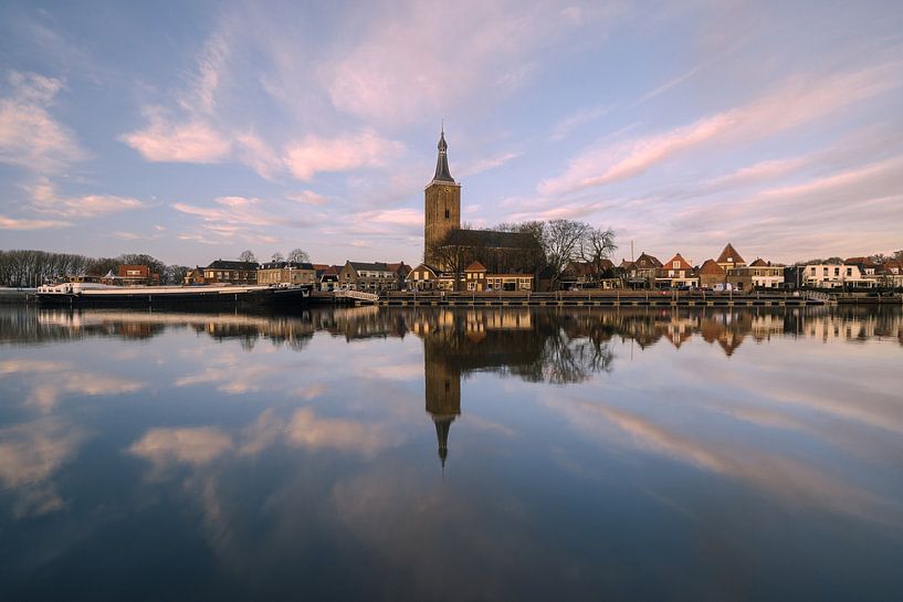 Hasselt during sunset by Nick Boerkamp