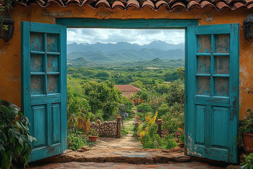 look through the window by Egon Zitter