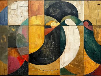 Birds Abstract | Living room