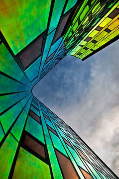 Regenbogen-Gebäude von -Léon -