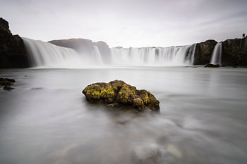 Godafoss-Wasserfall in Island