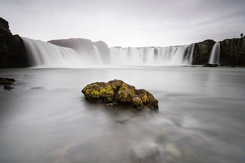 Godafoss-Wasserfall in Island