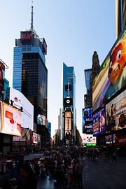 New York: Sonnenuntergang am Times Square von Shaquille Maarschalkerweerd