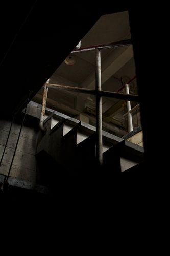 Een verlaten fabriek 