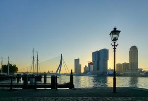 Lever de soleil à Rotterdam