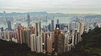 Die Skyline von Hongkong