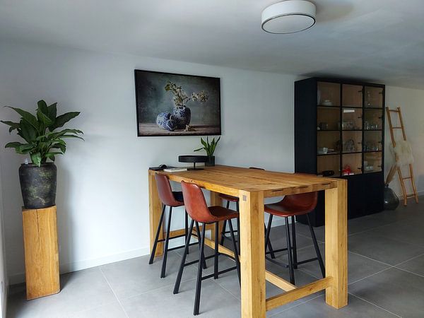 Customer photo: Still life 70 by jejaka art, on canvas