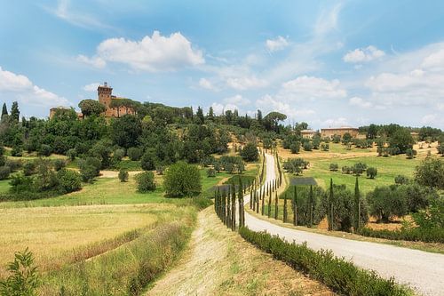 De glooiende heuvels van Toscane!