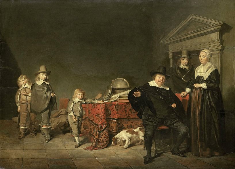 Familie, Pieter Codde von Meisterhafte Meister