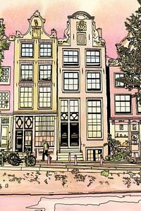 Brouwersgracht Amsterdam Abend