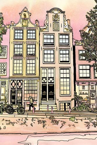 Brouwersgracht Amsterdam Avond