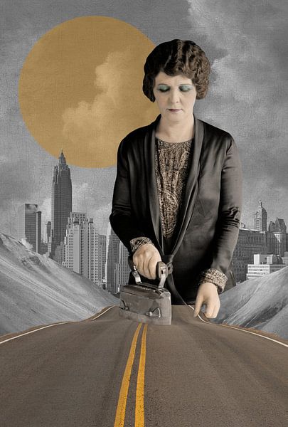 Highway Ironing by Marja van den Hurk
