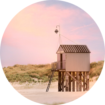 Het Drenkelingenhuisje van Terschelling van Pieter de Jong