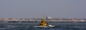 Patrouillenschiff Hafen von Rotterdam 16 Hoek va Holland. von scheepskijkerhavenfotografie