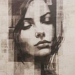 Gesicht der Gedanken und der Zeit