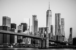 Brooklyn Bridge, New York City van Eddy Westdijk